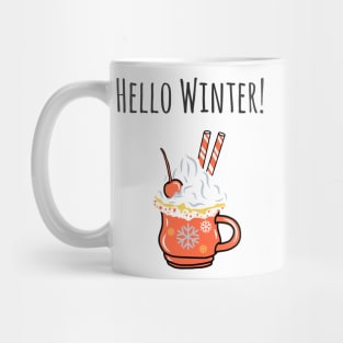 Hello Winter Holiday Mug